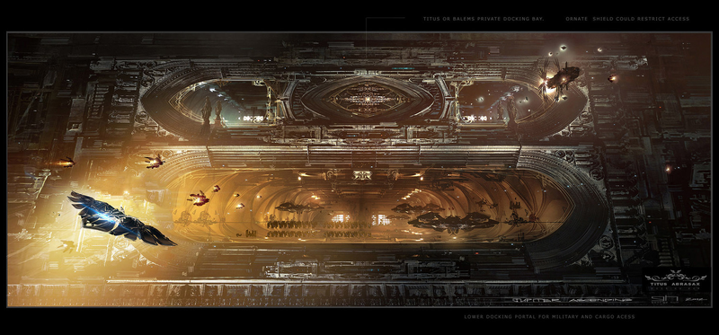 Illustration for article titled The concept art of Jupiter Ascending is glorious eye candy